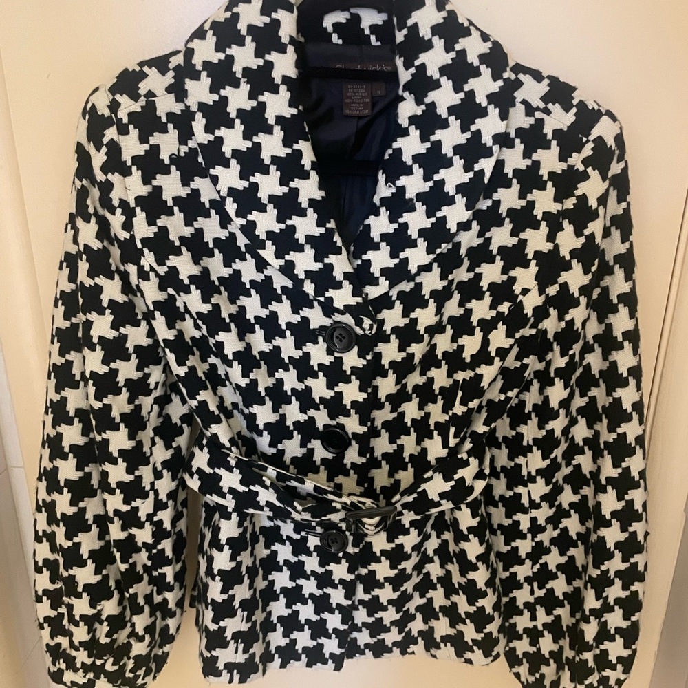 Chadwicks Classic Houndstooth Blazer
